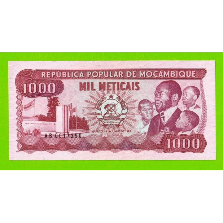 Мозамбик - 1000 метикалов - 1983 (AB) - UNC!!!