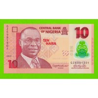 Нигерия - 10 найра - 2024 (GZ) - Полимер - UNC-!!!