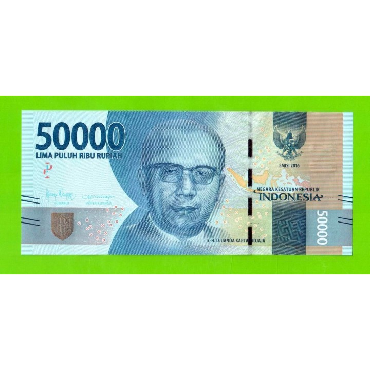 Индонезия - 50000 рупий - 2016 - UNC!!!