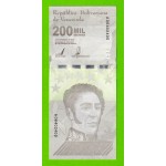 Венесуэла - 200000 боливаров - 2020 (A) - UNC!!!