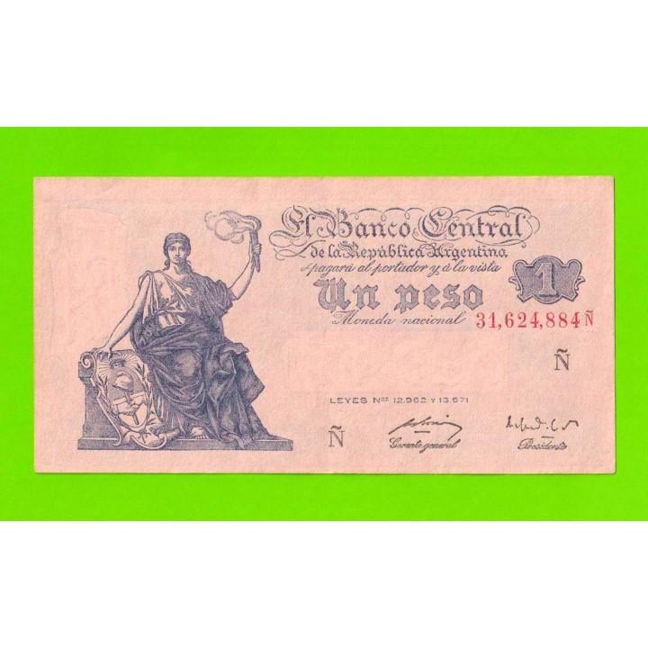 Аргентина - 1 песо - 1951 / 1952 (N)