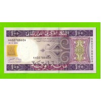 Мавритания - 100 угий - 2004 (AA) - UNC!!!