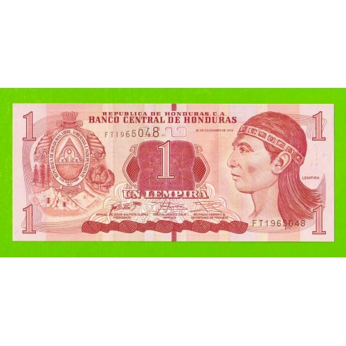 Гондурас - 1 лемпира - 2016 - UNC-!!!