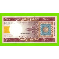 Мавритания - 200 угий - 2004 (BA) - UNC!!!