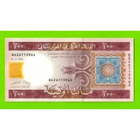 Мавритания - 200 угий - 2004 (BA) - UNC!!!