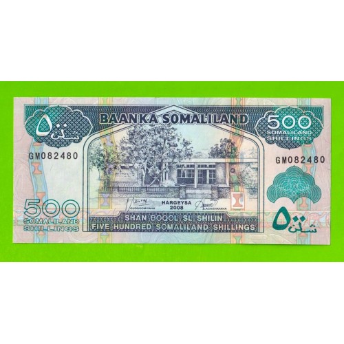 Сомалиленд - 500 шиллингов - 2008 - UNC!!!
