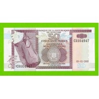 Бурунди - 50 франков - 2005 - UNC!!!