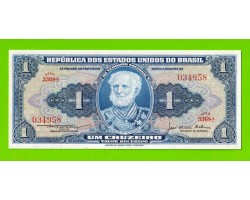 Бразилия - 1 крузейро - 1954 - UNC!!!