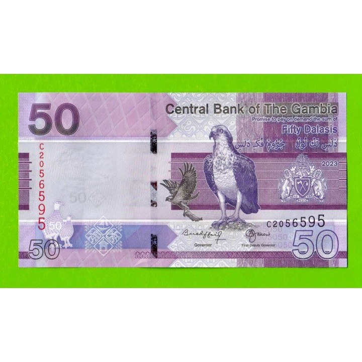 Гамбия - 50 даласи - 2023 - UNC!!!
