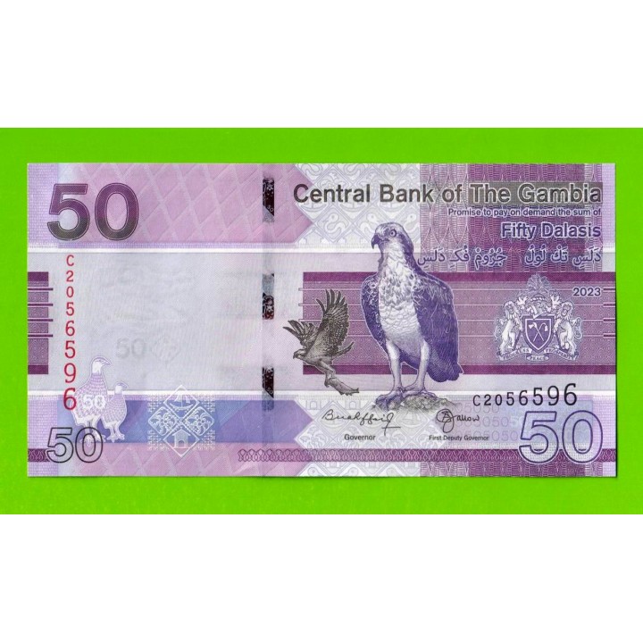 Гамбия - 50 даласи - 2023 - UNC!!!