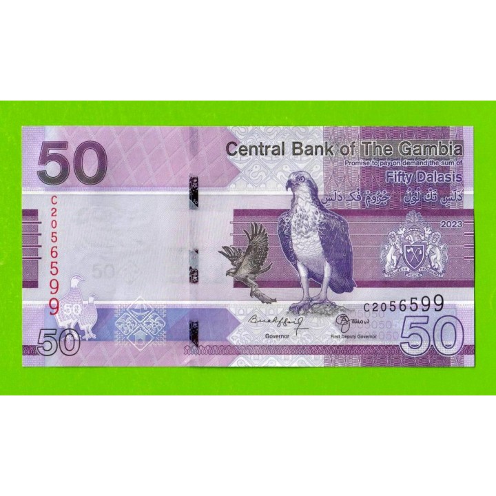 Гамбия - 50 даласи - 2023 - UNC!!!
