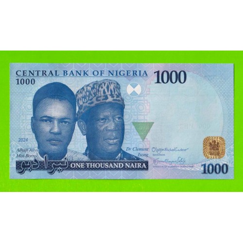 Нигерия - 1000 найра - 2024 - UNC-!!!