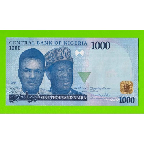 Нигерия - 1000 найра - 2024 - UNC-!!!