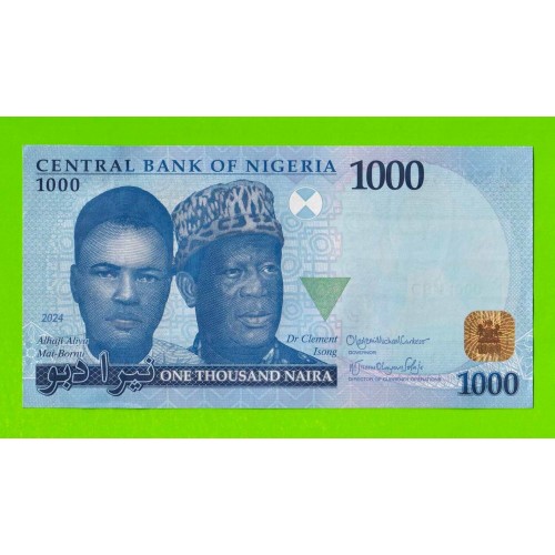 Нигерия - 1000 найра - 2024 - UNC-!!!