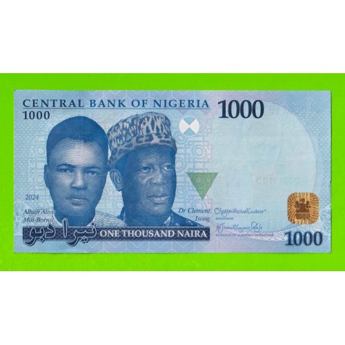 Нигерия - 1000 найра - 2024 - UNC-!!!