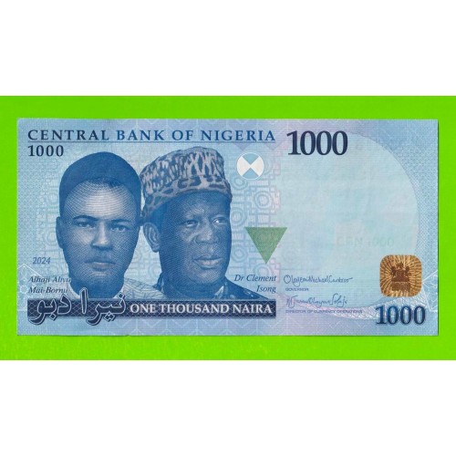 Нигерия - 1000 найра - 2024 - UNC-!!!