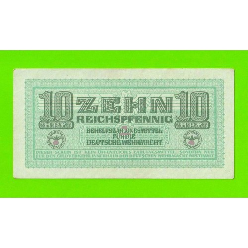 Германия (Вермахт) - 10 рейхспфеннигов / пфеннигов - 1942 - XF+!!!