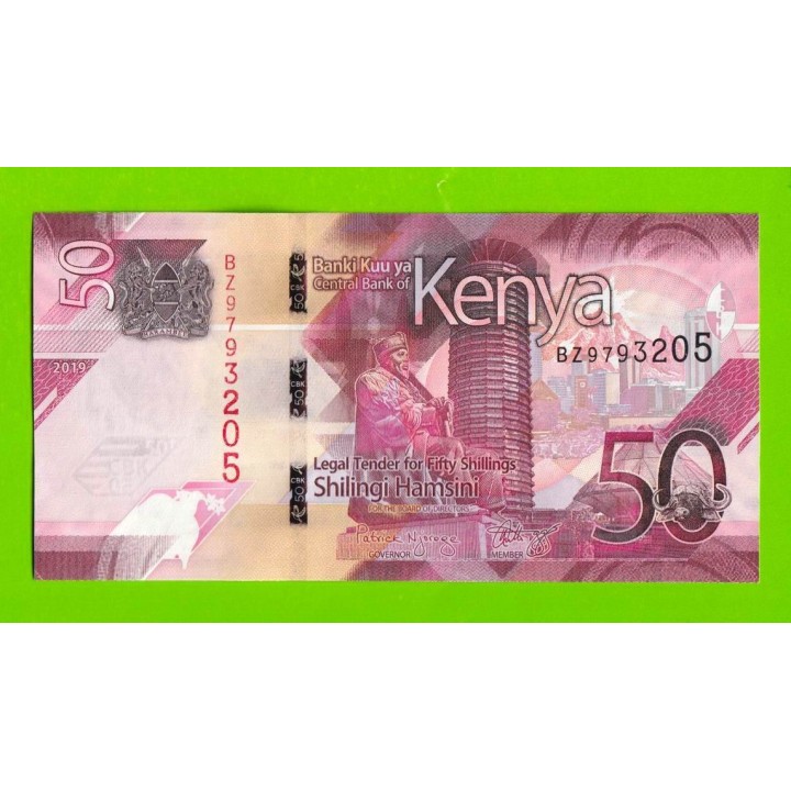 Кения - 50 шиллингов - 2019 - UNC!!!