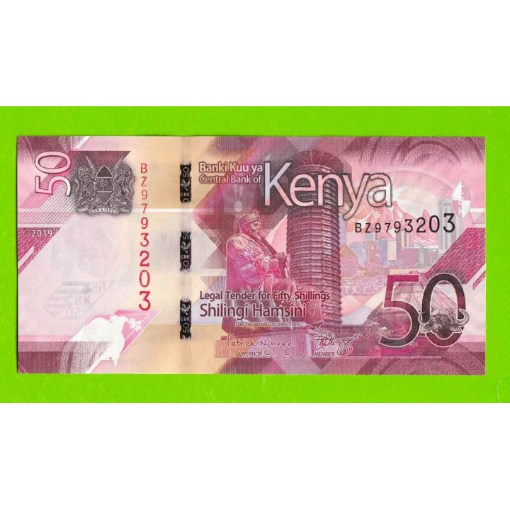 Кения - 50 шиллингов - 2019 - UNC!!!