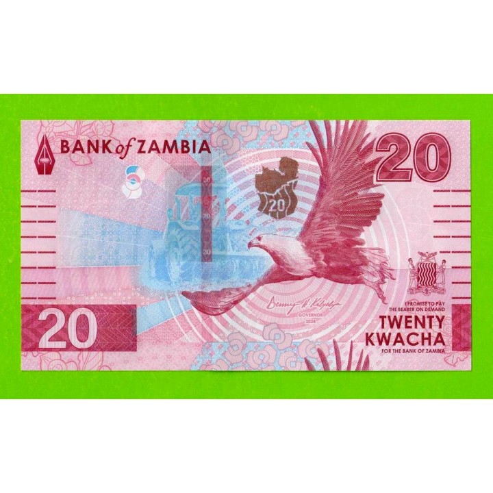 Замбия - 20 квач - 2024 - UNC!!!