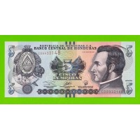 Гондурас - 5 лемпир - 2019 - UNC!!!