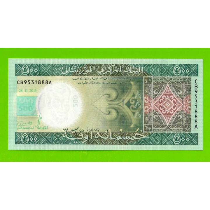 Мавритания - 500 угий - 2013 - UNC!!!