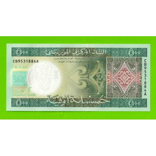 Мавритания - 500 угий - 2013 - UNC!!!
