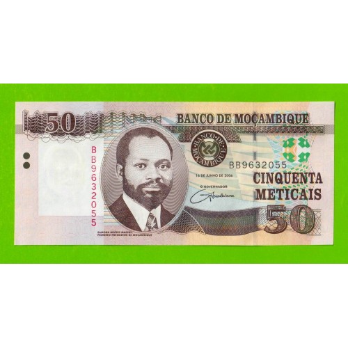 Мозамбик - 50 метикал - 2006 (BB) - UNC!!!