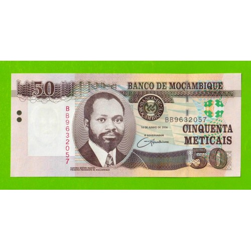 Мозамбик - 50 метикал - 2006 (BB) - UNC!!!