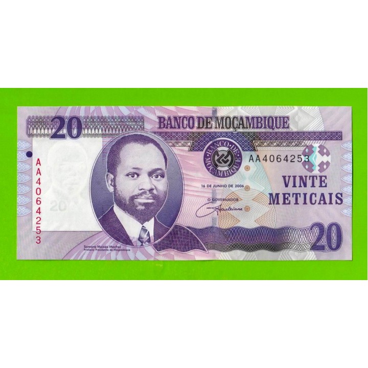 Мозамбик - 20 метикал - 2006 (AA) - UNC!!!
