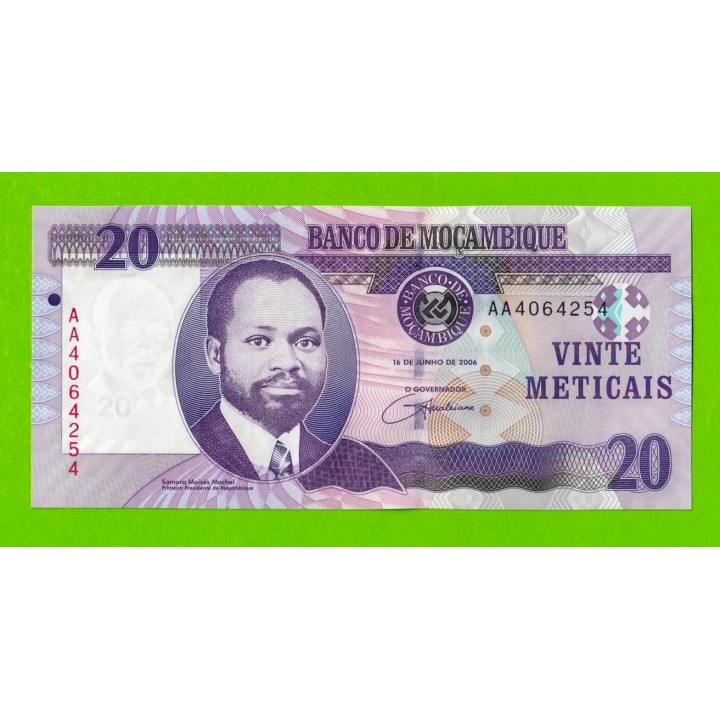Мозамбик - 20 метикал - 2006 (AA) - UNC!!!