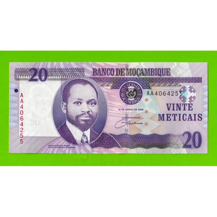 Мозамбик - 20 метикал - 2006 (AA) - UNC!!!