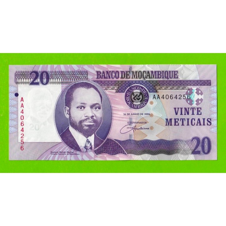 Мозамбик - 20 метикал - 2006 (AA) - UNC!!!