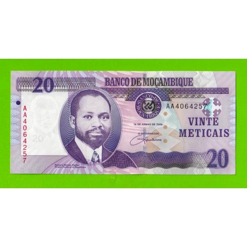Мозамбик - 20 метикал - 2006 (AA) - UNC!!!