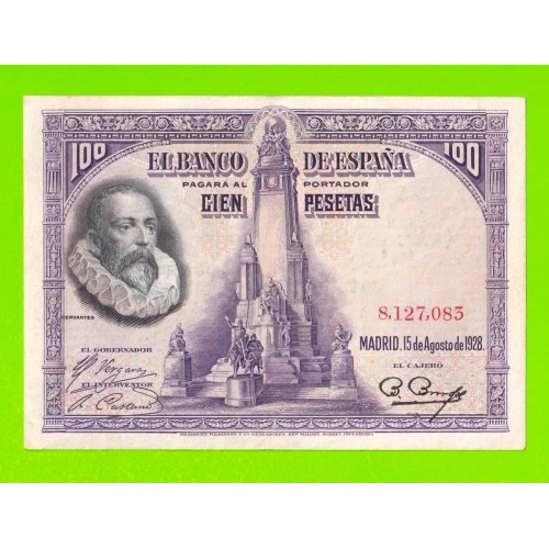 Испания - 100 песет - 1928