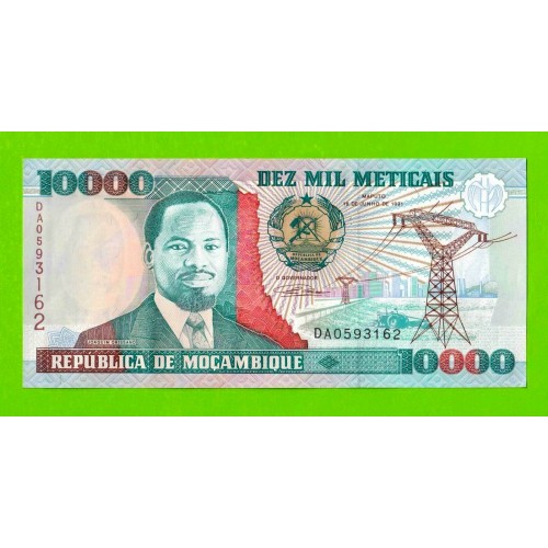Мозамбик - 10000 метикалов - 1991 (DA) - UNC-!!!