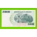 Зимбабве - 25000000 / 25 миллионов долларов - 2008 (AA)