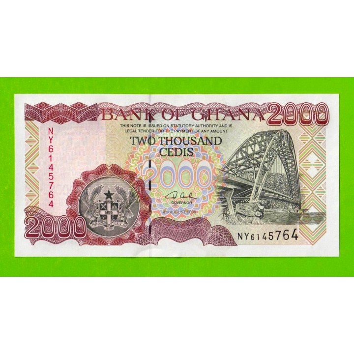 Гана - 2000 седи - 2006 - UNC!!!