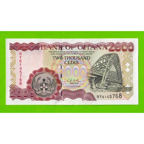 Гана - 2000 седи - 2006 - UNC!!!