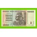 Зимбабве - 20000000000 / 20 миллиардов долларов - 2008 (AA) - UNC-!!!