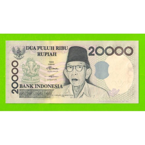 Индонезия - 20000 рупий - 1998 (1998) - UNC!!!