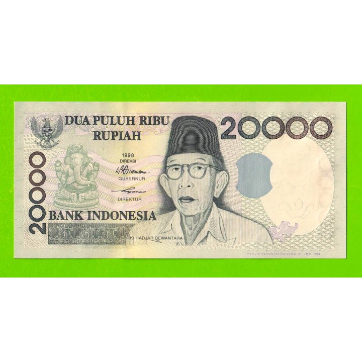 Индонезия - 20000 рупий - 1998 (1998) - UNC!!!