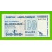 Зимбабве - 100000000000 / 100 миллиардов долларов - 2008 (AB) - UNC!!!
