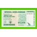 Зимбабве - 25000000000 / 25 миллиардов долларов - 2008 (AA) - UNC!!!
