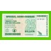 Зимбабве - 25000000000 / 25 миллиардов долларов - 2008 (AA) - UNC!!!