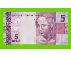 Бразилия - 5 реалов - 2010 - UNC!!!
