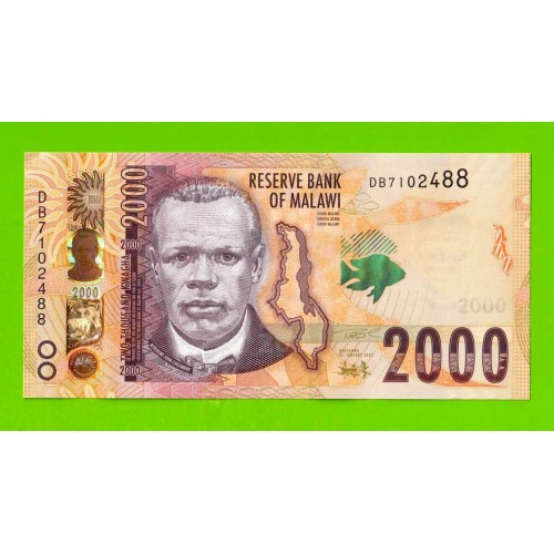 Малави - 2000 квач - 2022 (DB) - UNC!!!