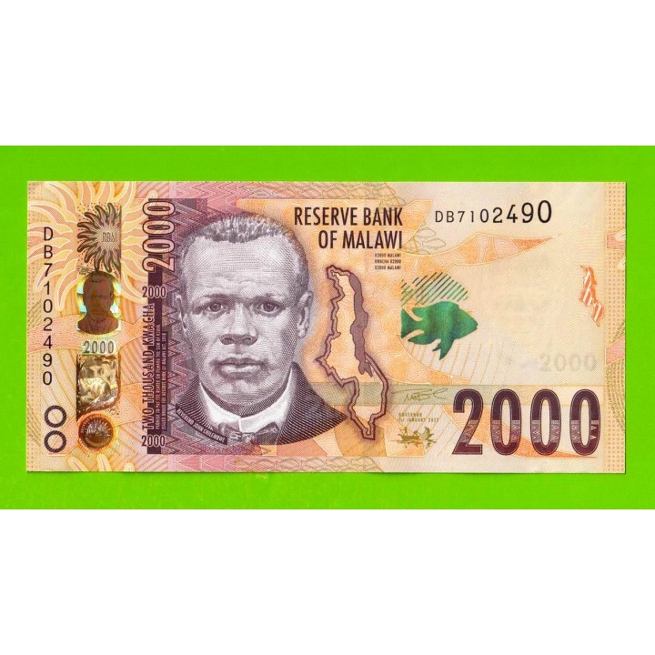Малави - 2000 квач - 2022 (DB) - UNC!!!