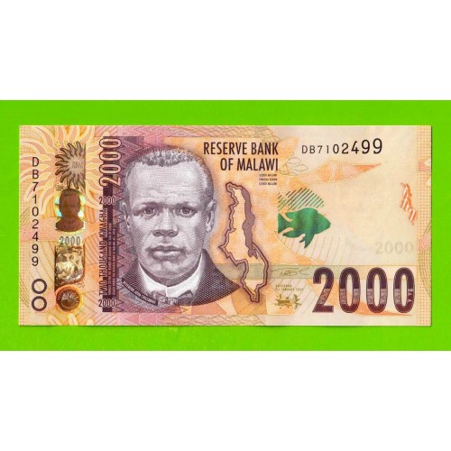 Малави - 2000 квач - 2022 (DB) - UNC!!!