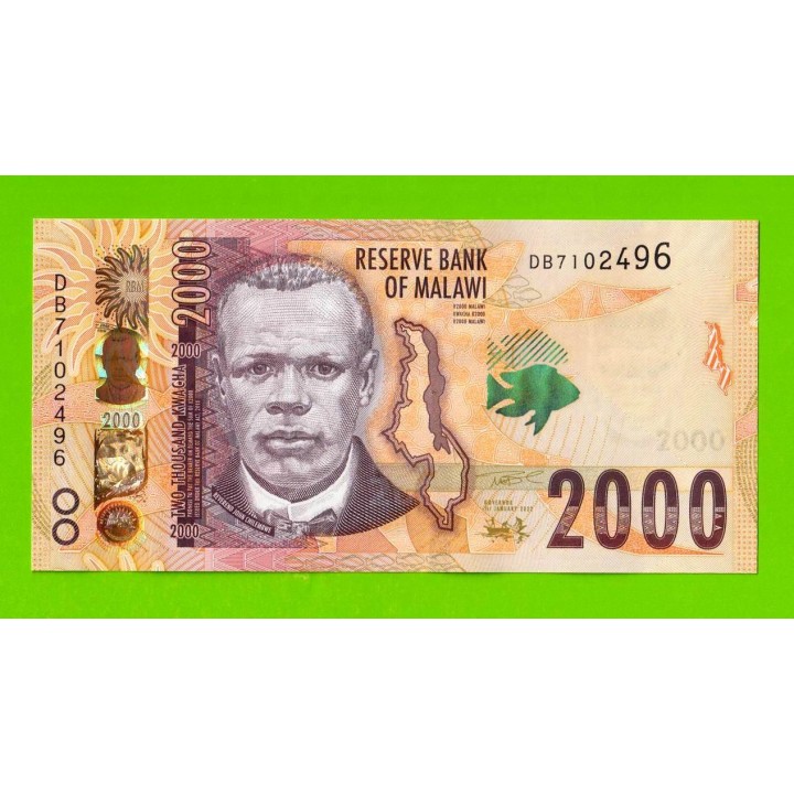 Малави - 2000 квач - 2022 (DB) - UNC!!!